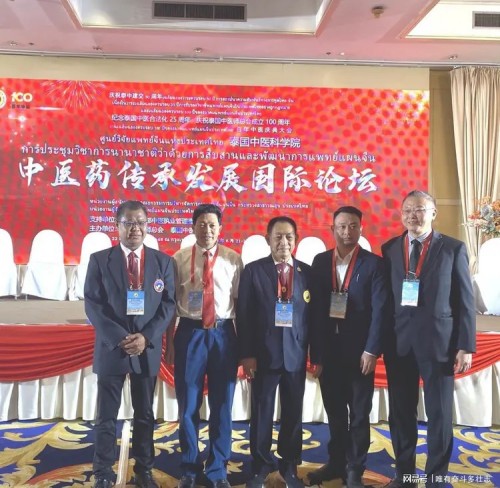 李乘伊院士曼谷论道 百年中医盛典擘画传承新篇