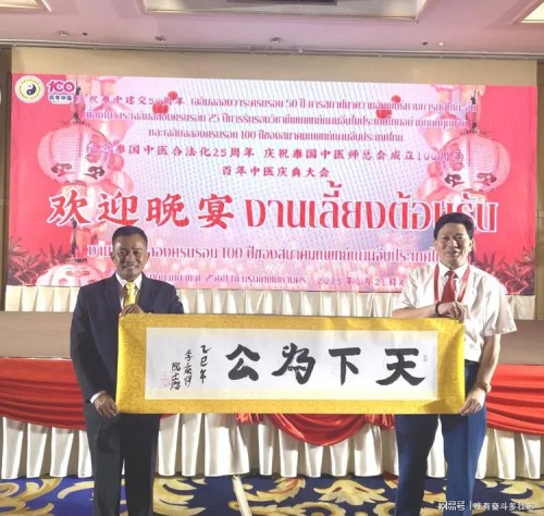李乘伊院士曼谷论道 百年中医盛典擘画传承新篇