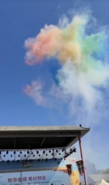 河套平原麦浪涌 临河区开启丰收盛景