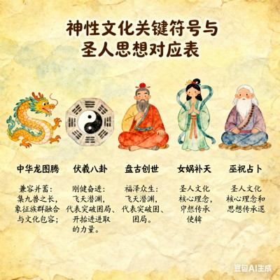 神性为基，圣人为脉： 解码中华文明延续的双源密码