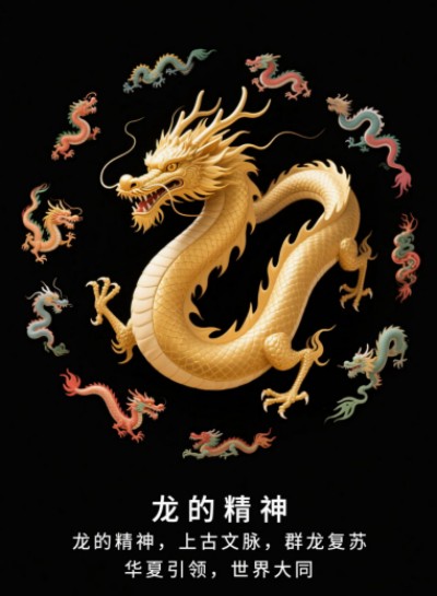 本源为基，龙性为用：五行显化中的生命大义威山道人—龙的传人