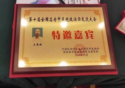 中华医圣王叔和第八十七代传承王恩斌